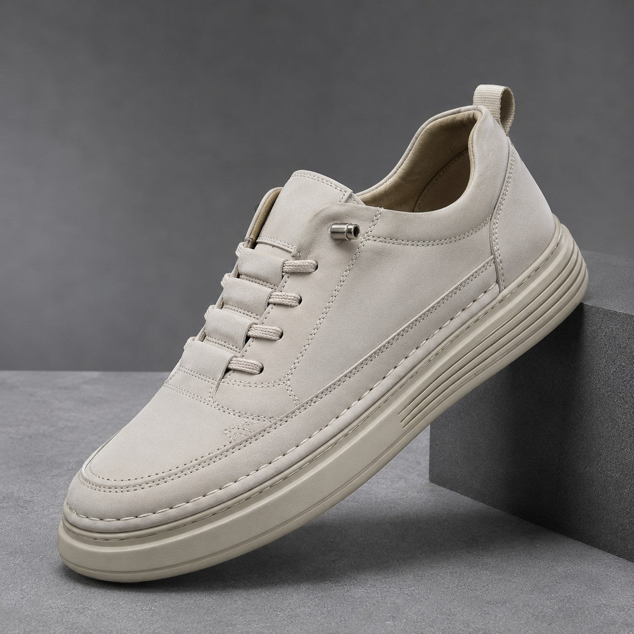 MUTED TONE SUEDE SHOE