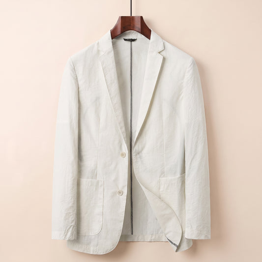 NOTCH COLLAR SUMMER JACKET