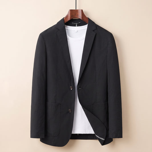 NOTCH COLLAR SUMMER JACKET