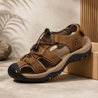 OUTDOOR LEATHER WADING SANDALS