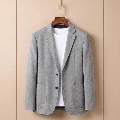 Patch Pocket Blazer in Grey