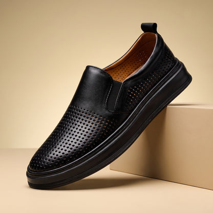PERFORATED SUMMER LOAFERS