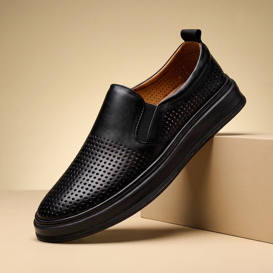 PERFORATED SUMMER LOAFERS