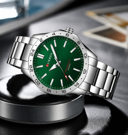 PHANTOM STEEL GMT WATCH
