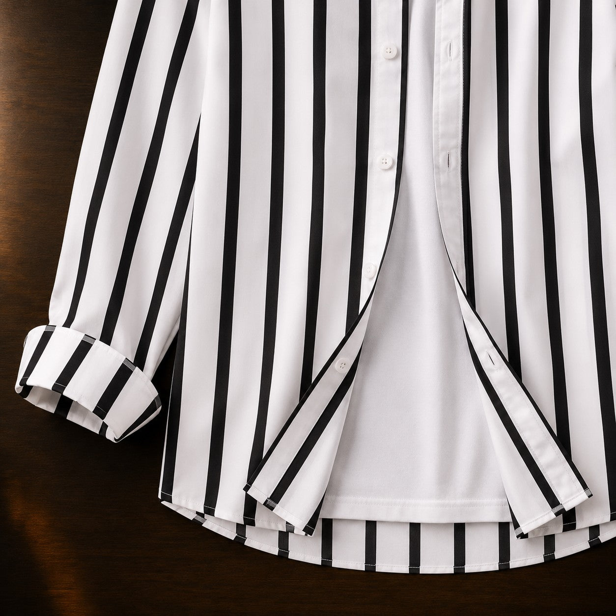 PITCH STRIPE CASUAL SHIRT