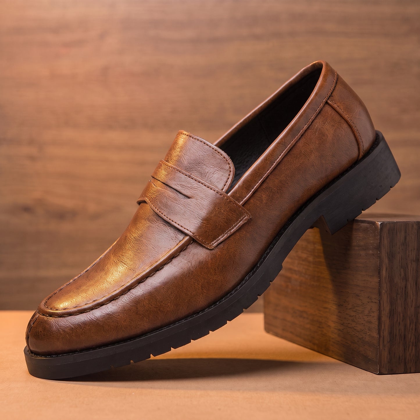 POLISHED STRIDE LOAFERS