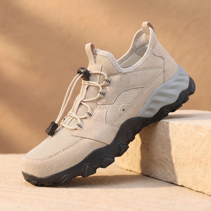 Quick Lace Sneakers in Beige