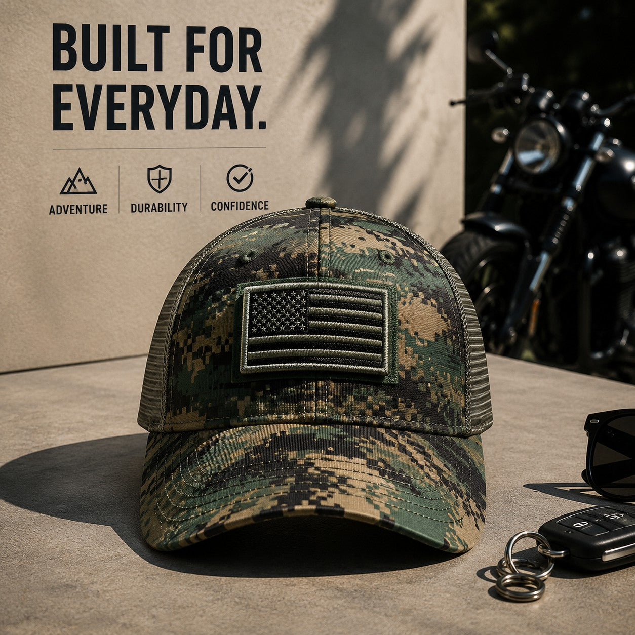 RECON PATCH TRUCKER CAP