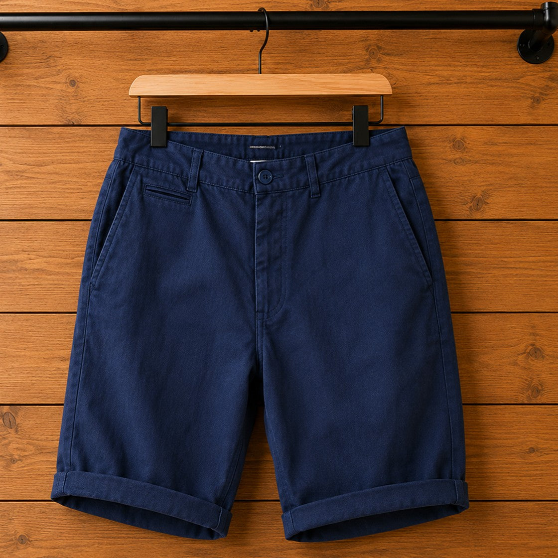 RELAXED LINEN SHORTS