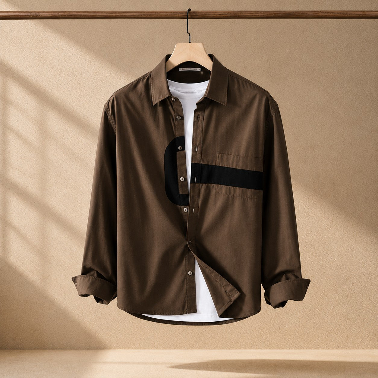 RELAXED SIMPLE TONE SHIRT