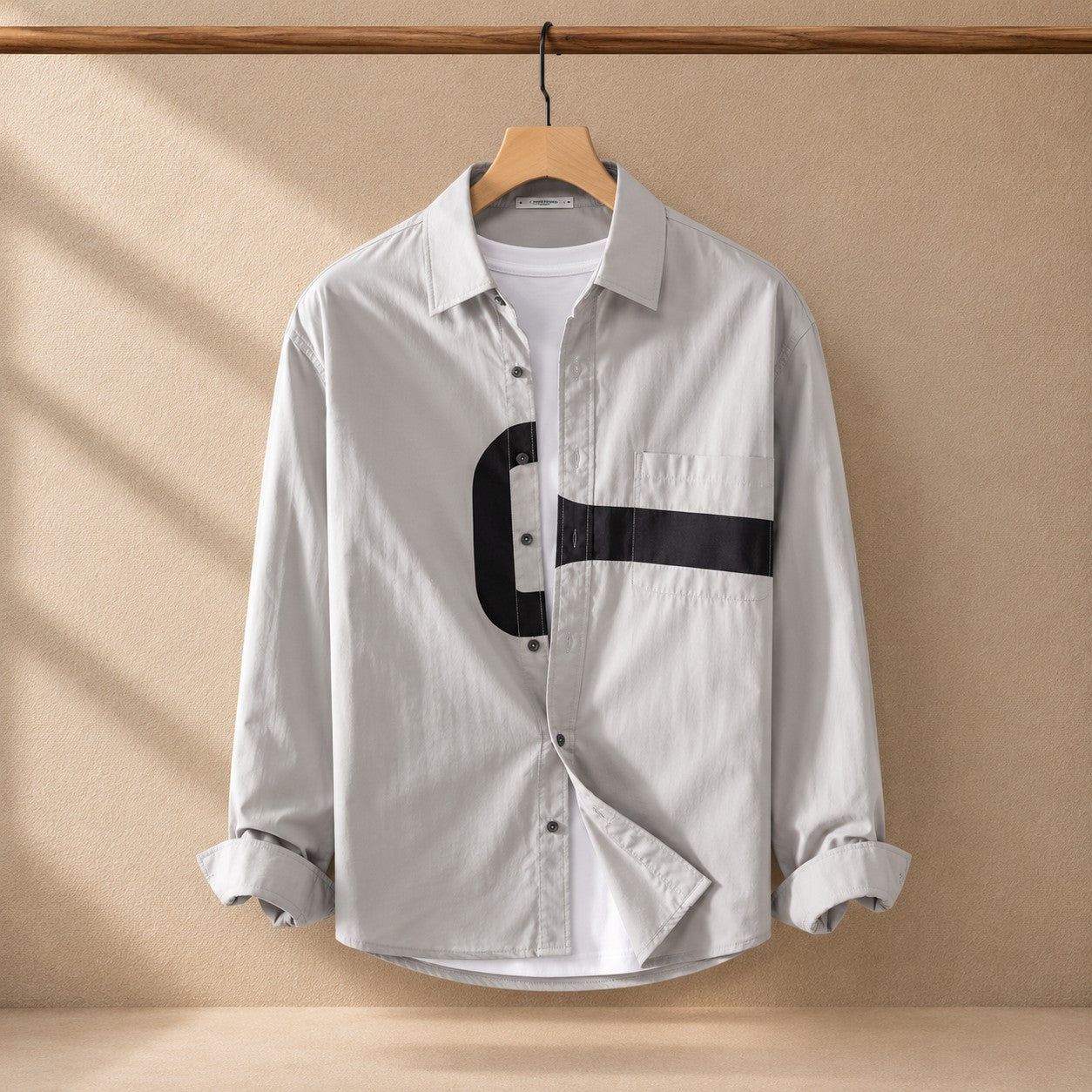 RELAXED SIMPLE TONE SHIRT