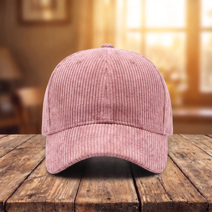RIBBED CORD SPORT CAP