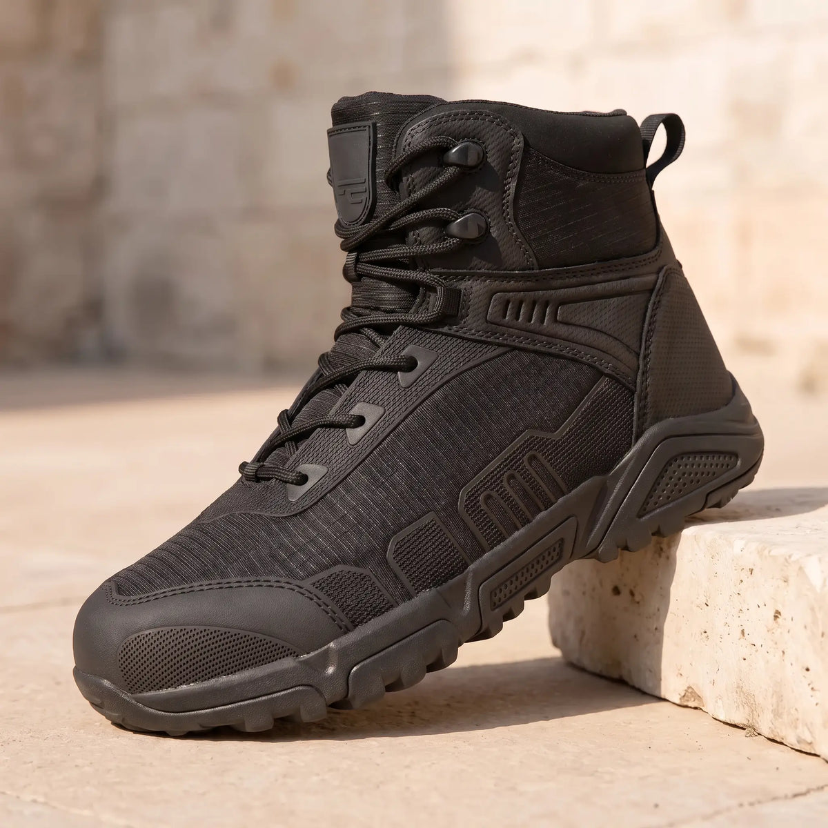 Ripstop Tactical Boots in Black