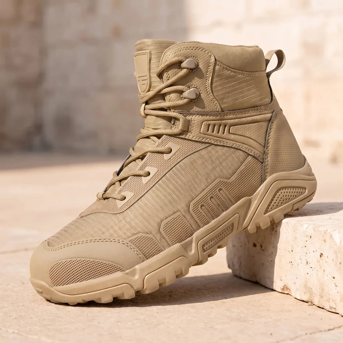 Ripstop Tactical Boots in Khaki