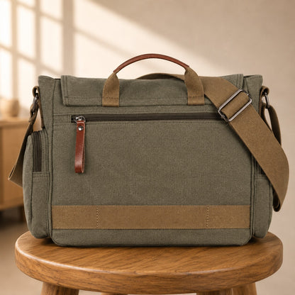 RUGGED CANVAS POSTMAN BAGS