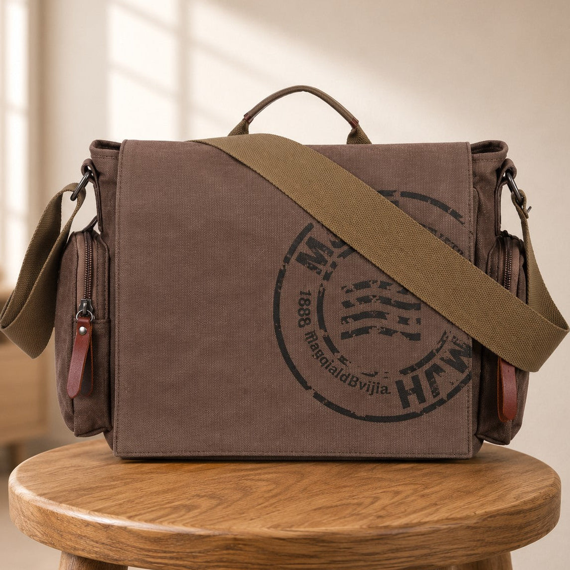 RUGGED CANVAS POSTMAN BAGS