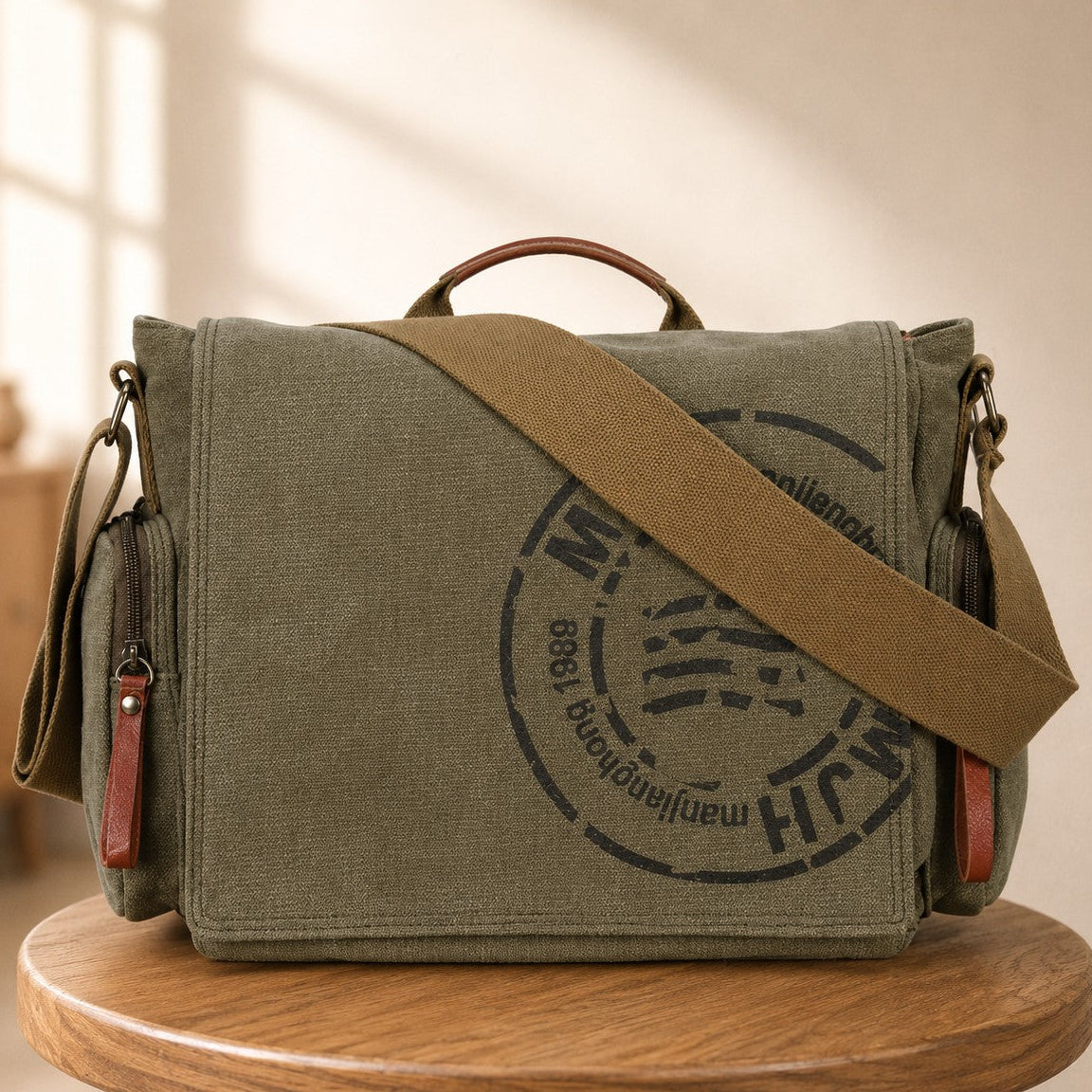 RUGGED CANVAS POSTMAN BAGS