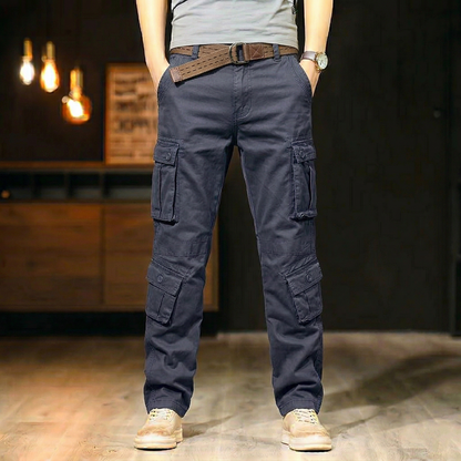 RUGGED EIGHT-POCKET TROUSERS