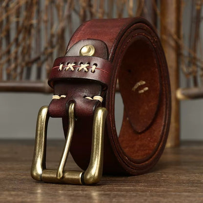 Rivetti Cowhide Belt