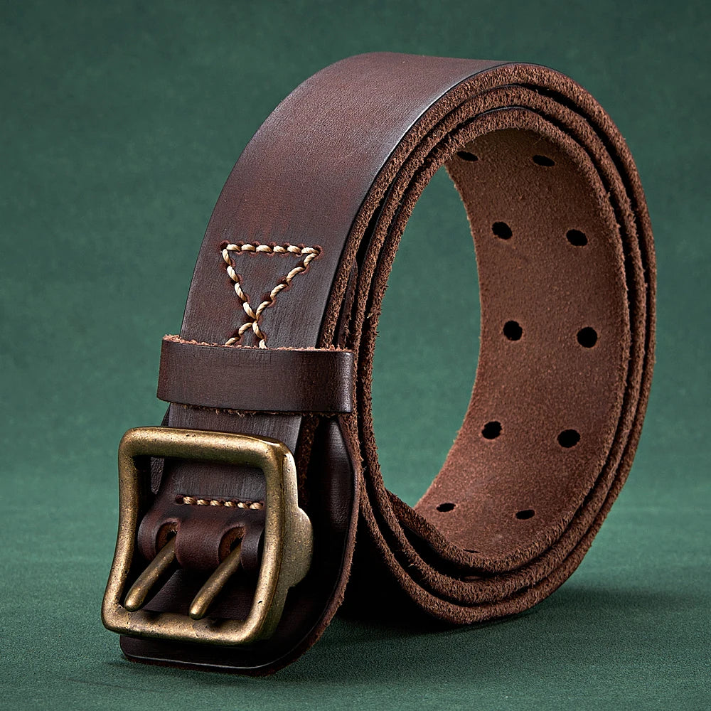 THICK COWHIDE LEATHER BELT