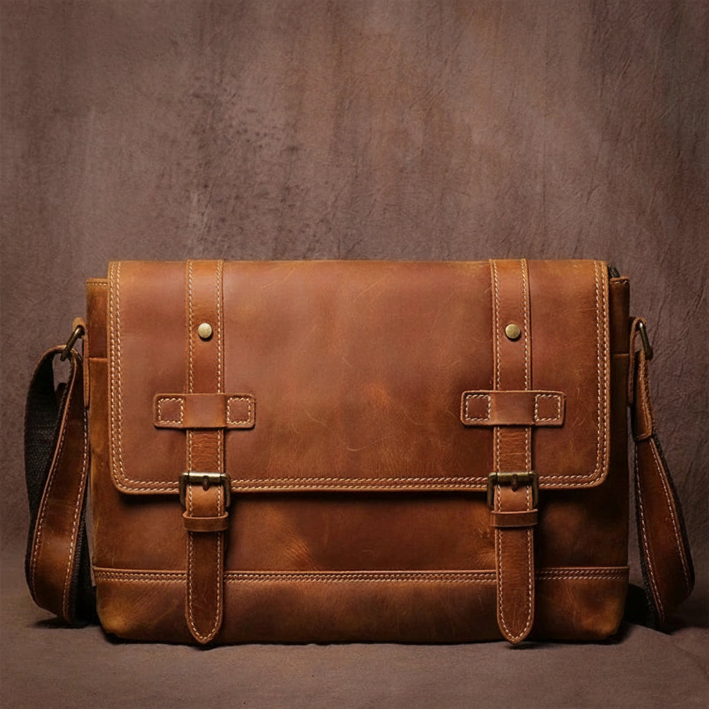 Brixton Leather Satchel