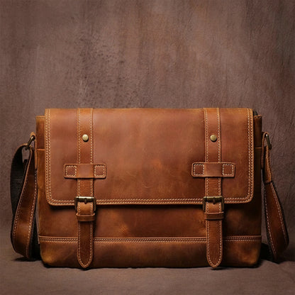 Brixton Leather Satchel
