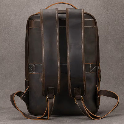 LEATHER TRAVEL BACKPACK