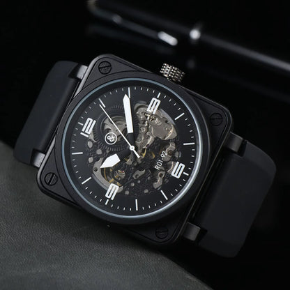 HOLLOW DIAL MECHANICAL WATCH