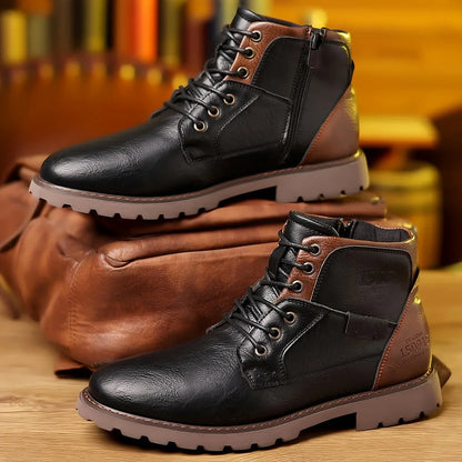 Torino Leather Ankle Boots