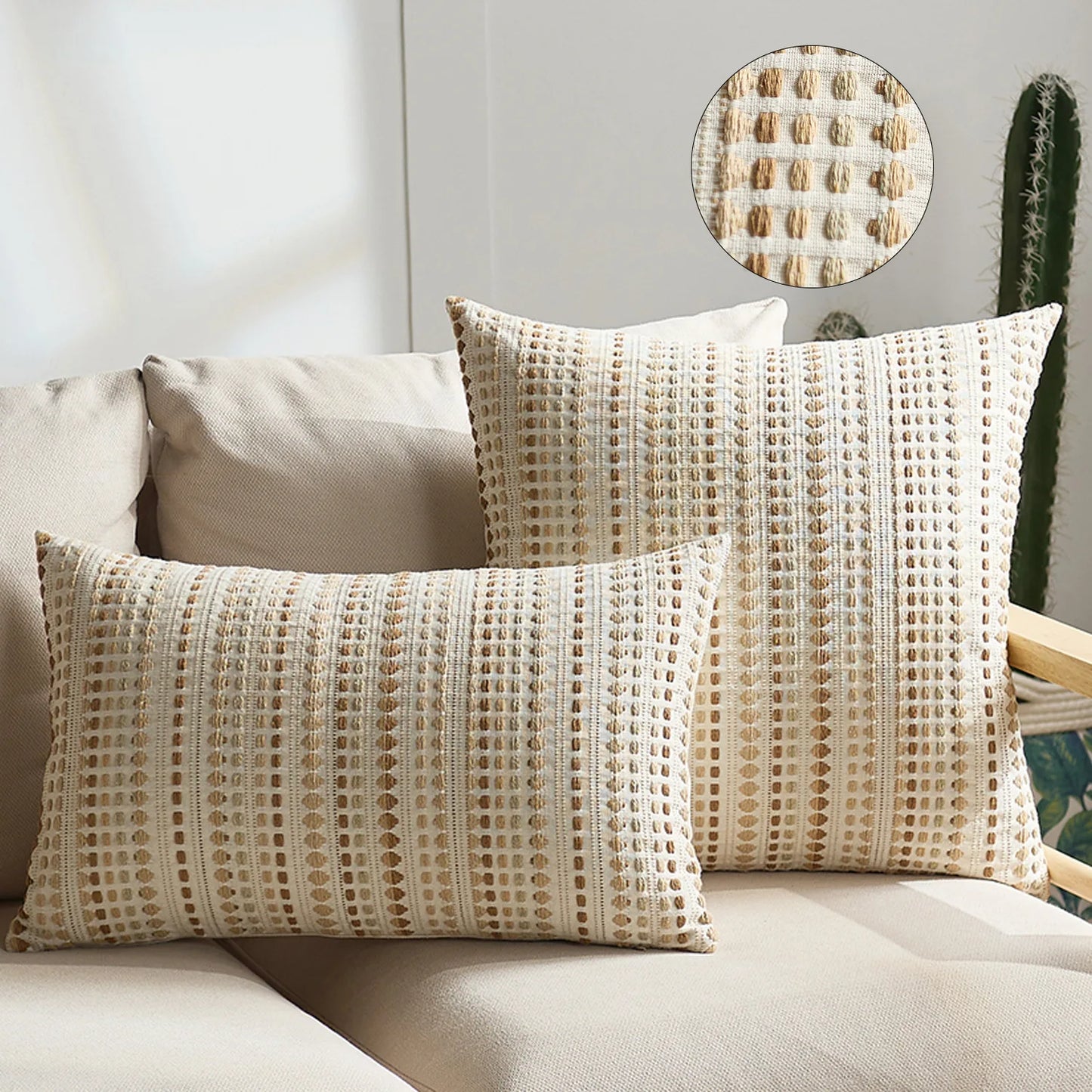 Riviera Stripe Accent Pillow Cover