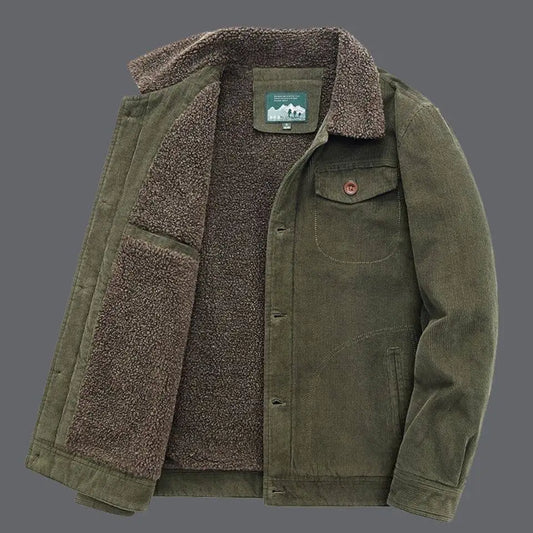 Ridgefall Corduroy Fleece Parka