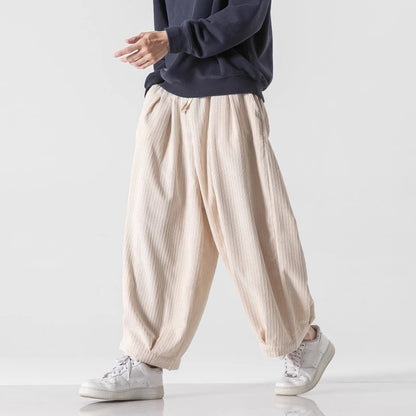 Kairo Wide-Leg Corduroy Trousers