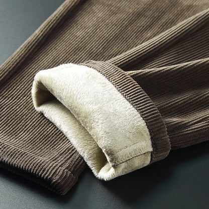 Northfold Fleece-Lined Corduroy Trousers