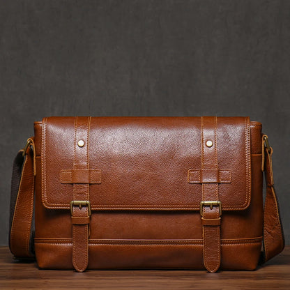 Brixton Leather Satchel