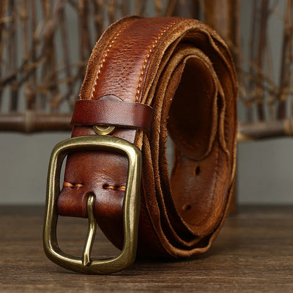Roma Rustico Leather Belt
