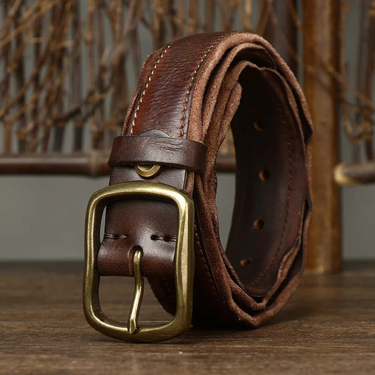 Roma Rustico Leather Belt