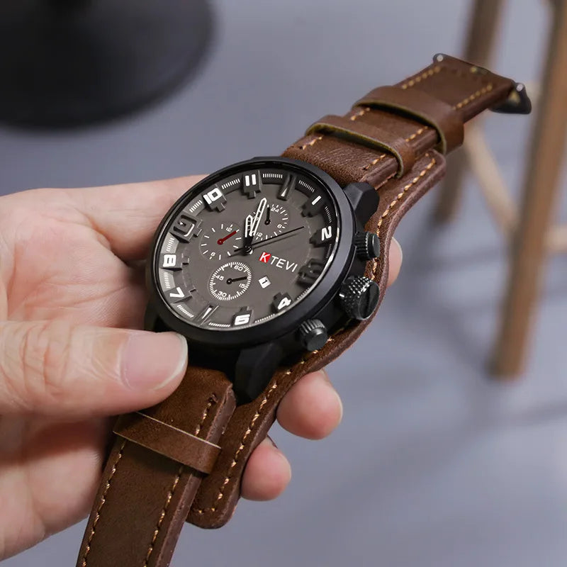 Valcrest Leather Watch