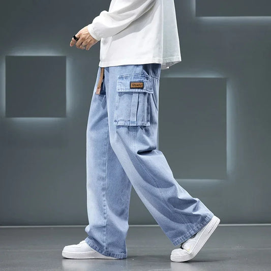WIDE-LEG CARGO PANTS