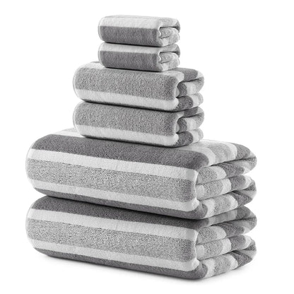 Bathwell 6-Piece Bath Towel Set