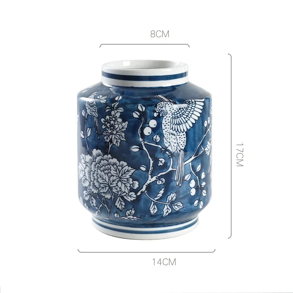 Celadon Grace Porcelain Vase