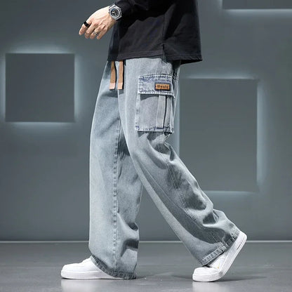 WIDE-LEG CARGO PANTS