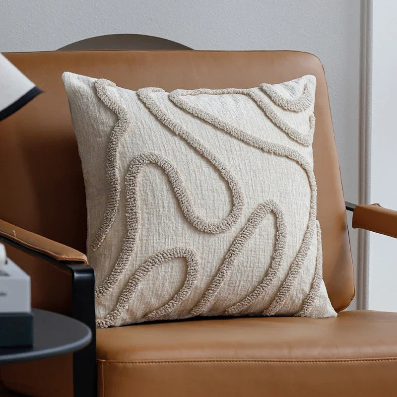 Boho Wave Geometric Pillowcase