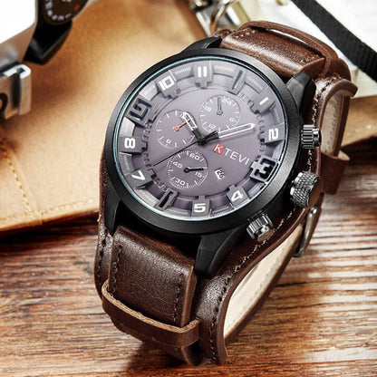 Valcrest Leather Watch