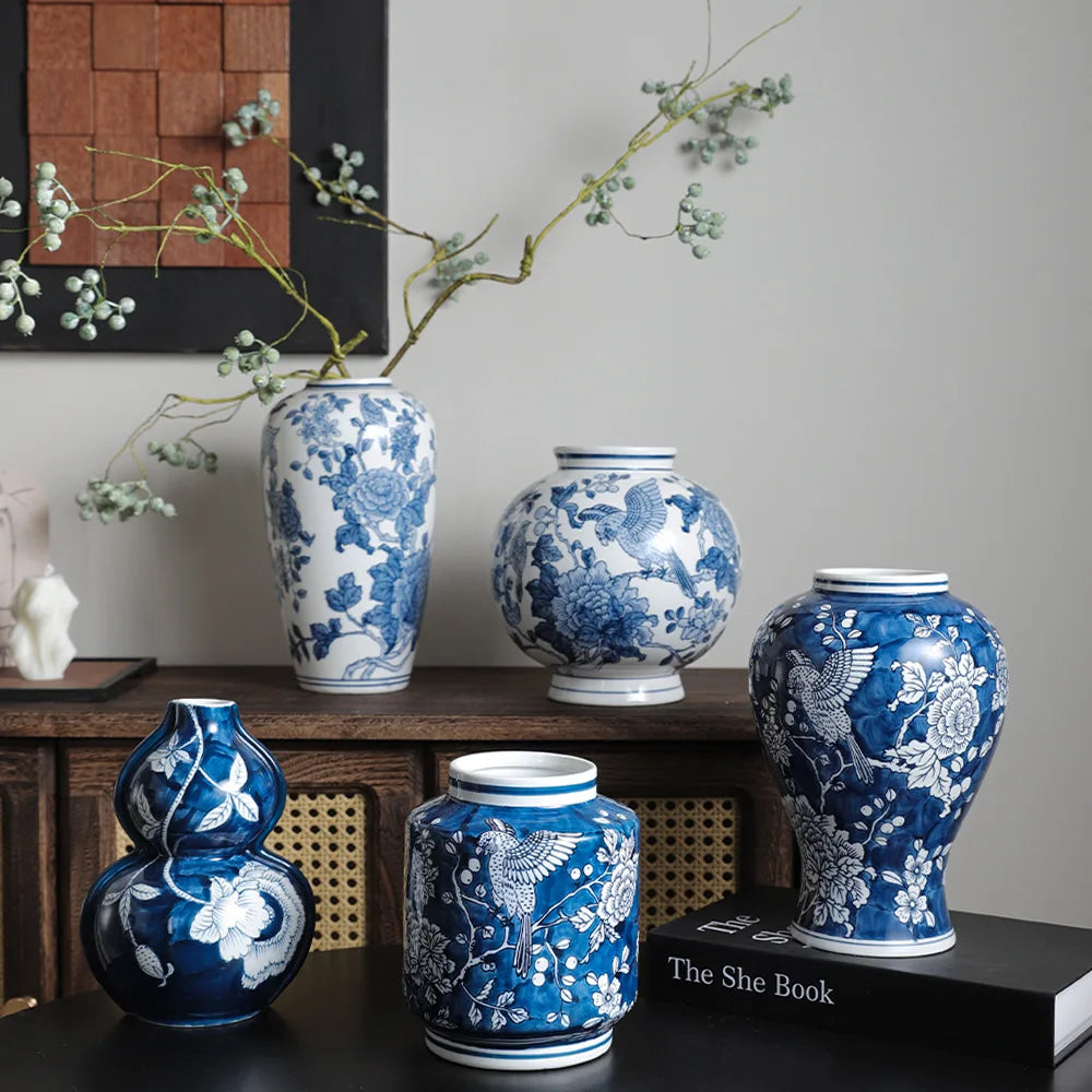 Celadon Grace Porcelain Vase
