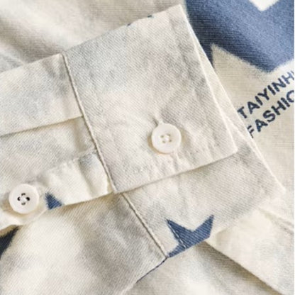 ART PRINT COTTON SHIRT