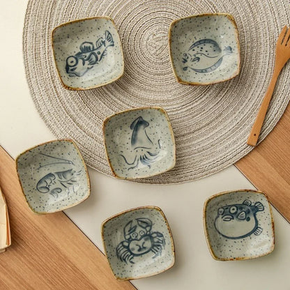 Kairo Vintage Ceramic Seasoning Plate