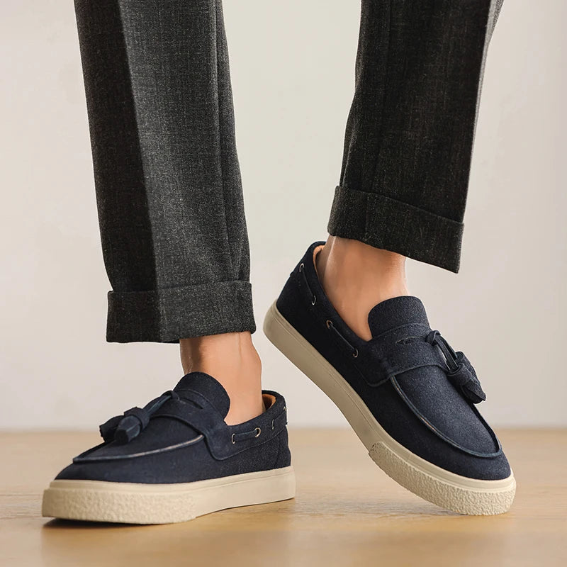 TASSEL SLIP-ON  LOAFERS