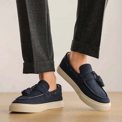 TASSEL SLIP-ON  LOAFERS