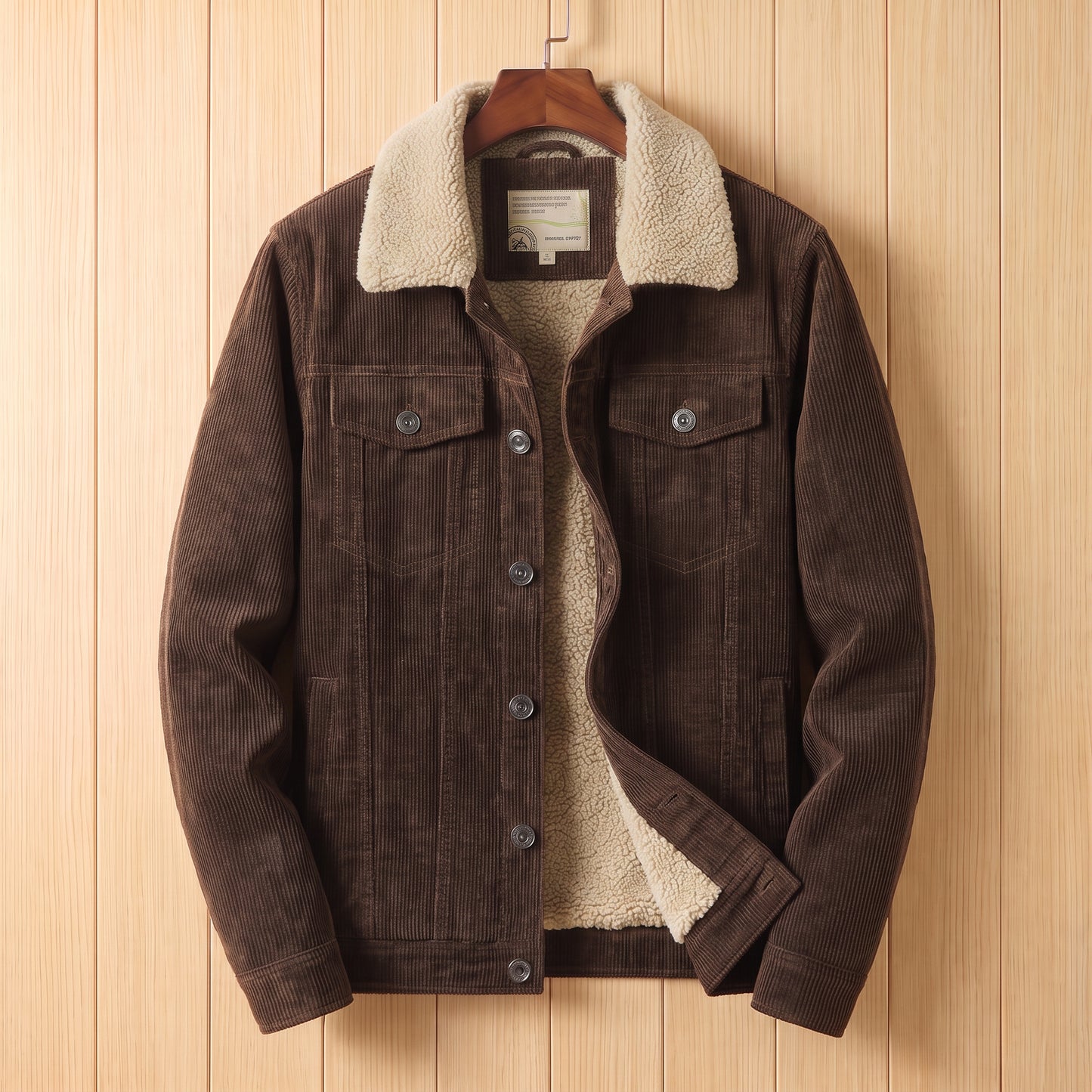 SHERPA COLLAR PARKA COAT