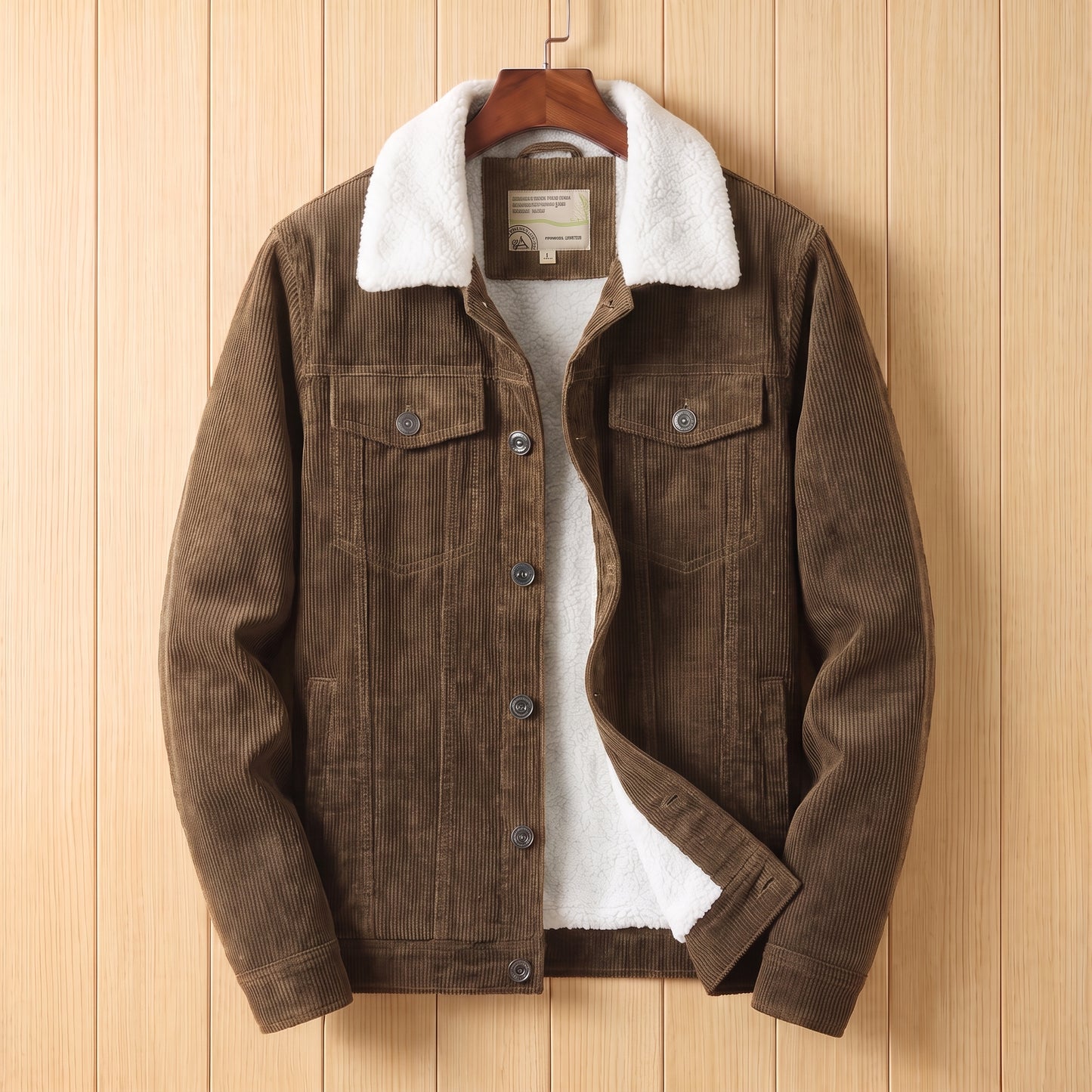 SHERPA COLLAR PARKA COAT